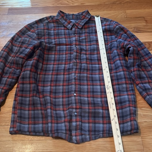 Prana - Lined Flannel Shirt size‎ M - Picture 5 of 8